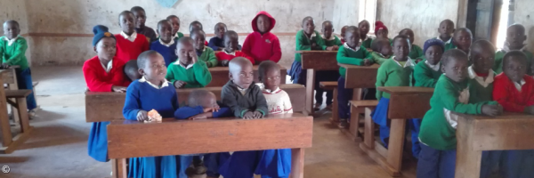 Ein Klassenzimmer der Primary School Lupembe