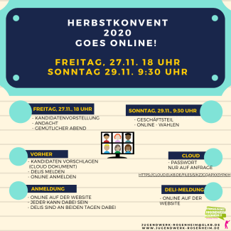 Herbstkonvent 2020 goes online!