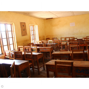 Ein Klassenzimmer